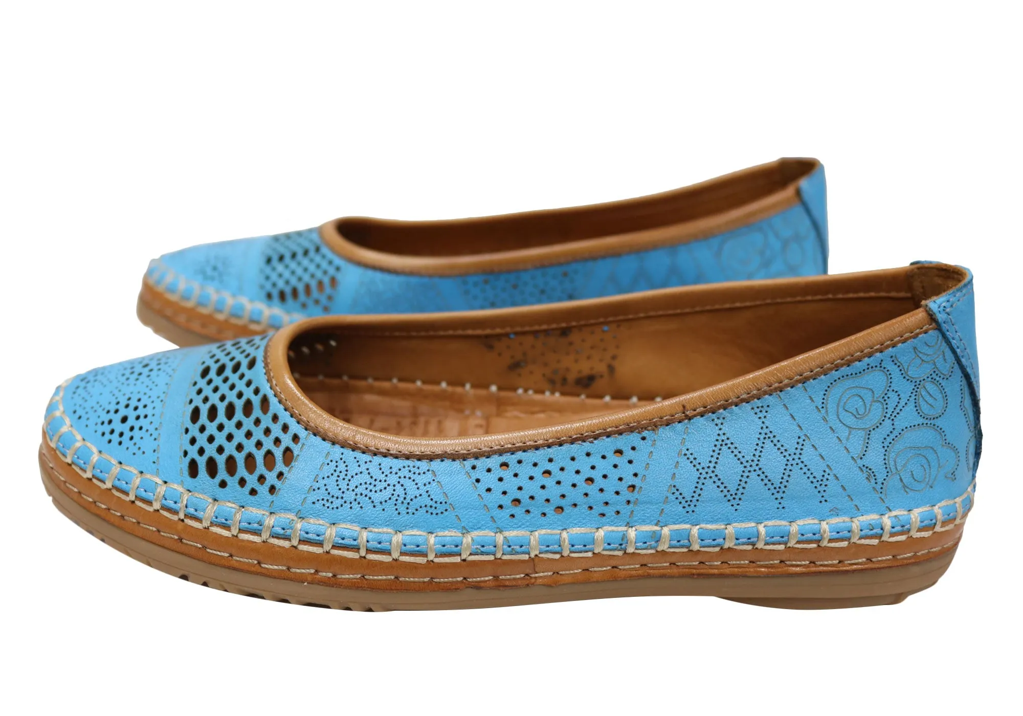 Orizonte Paige Womens European Comfortable Soft Leather Shoes