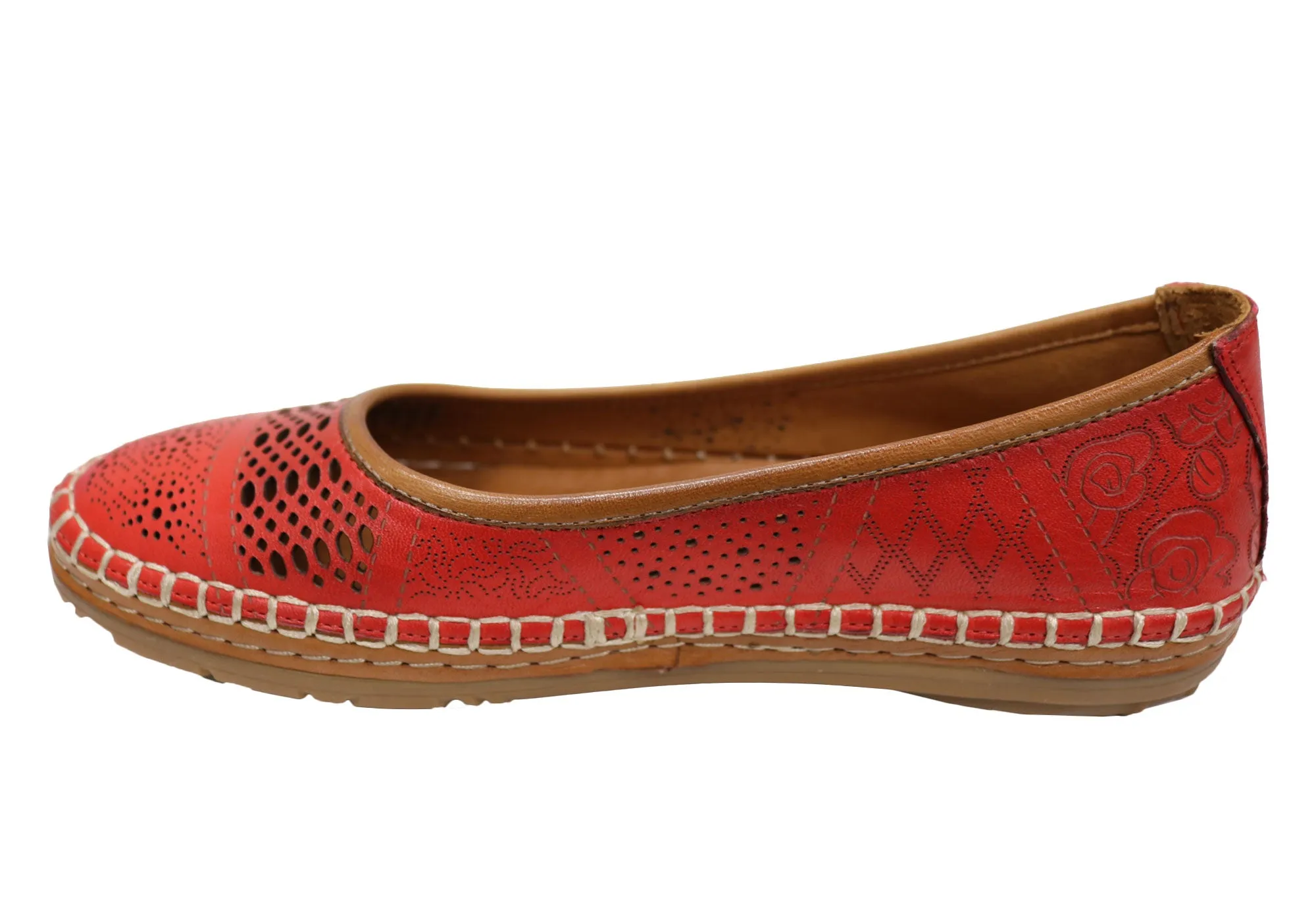 Orizonte Paige Womens European Comfortable Soft Leather Shoes