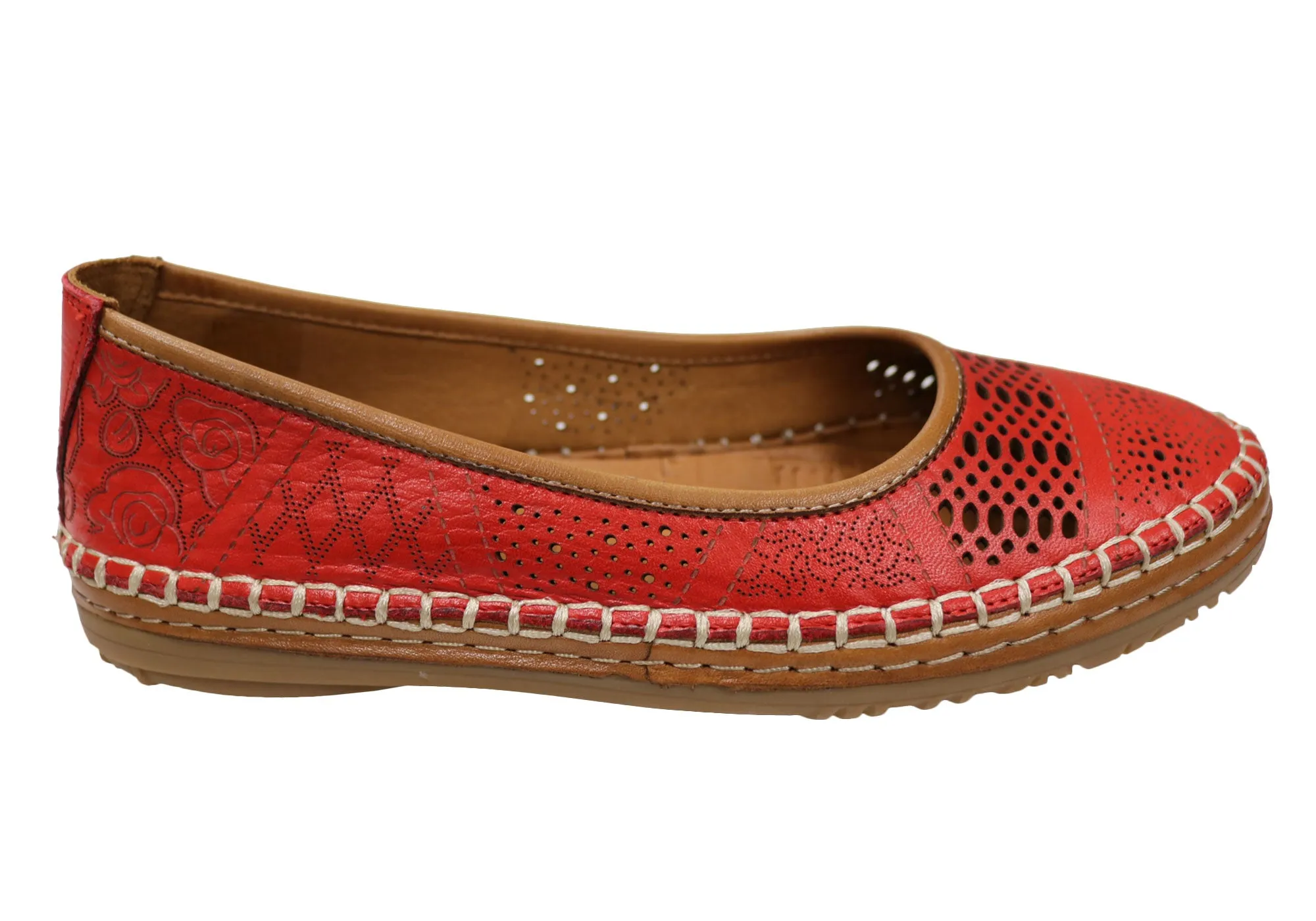 Orizonte Paige Womens European Comfortable Soft Leather Shoes