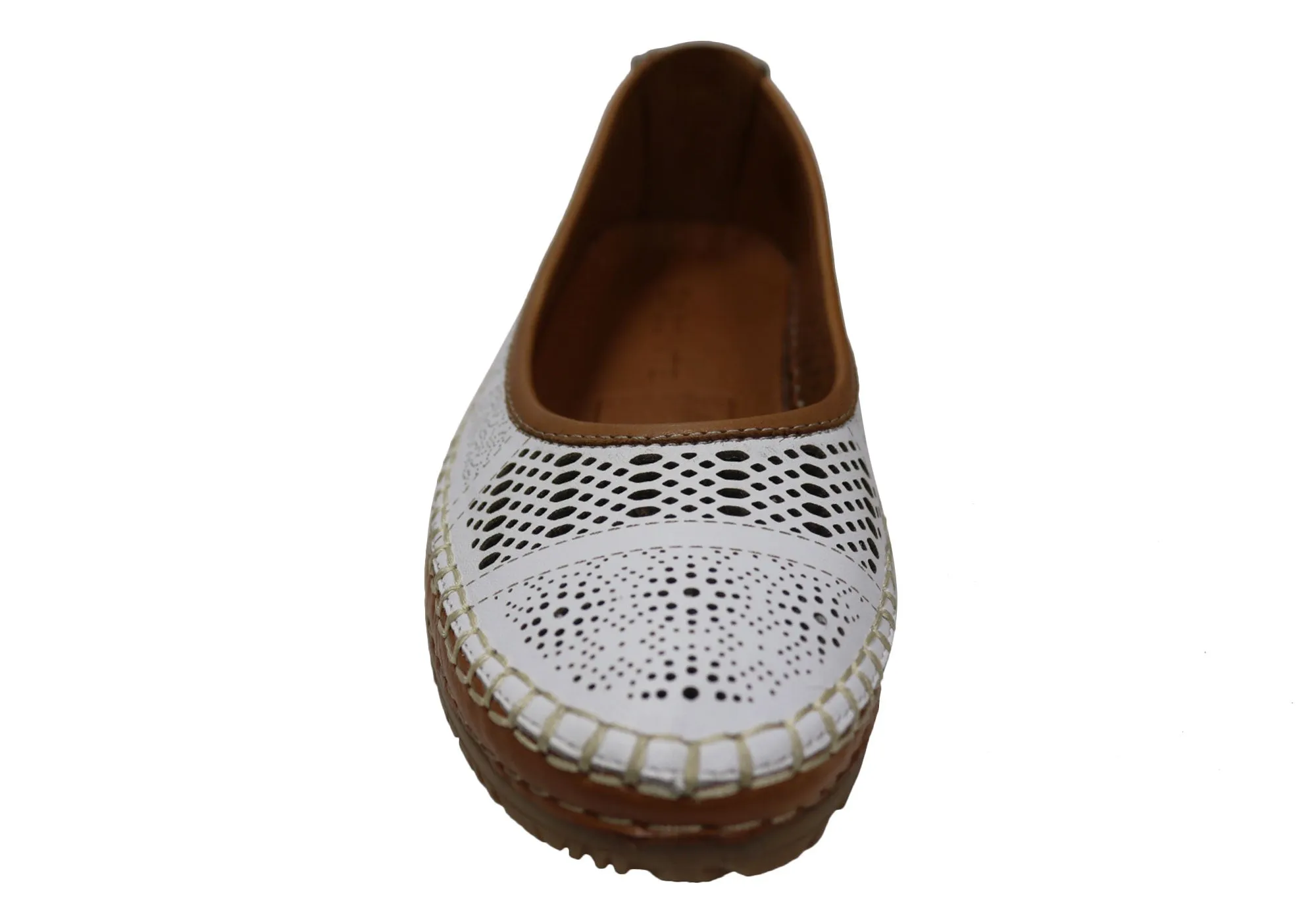 Orizonte Paige Womens European Comfortable Soft Leather Shoes