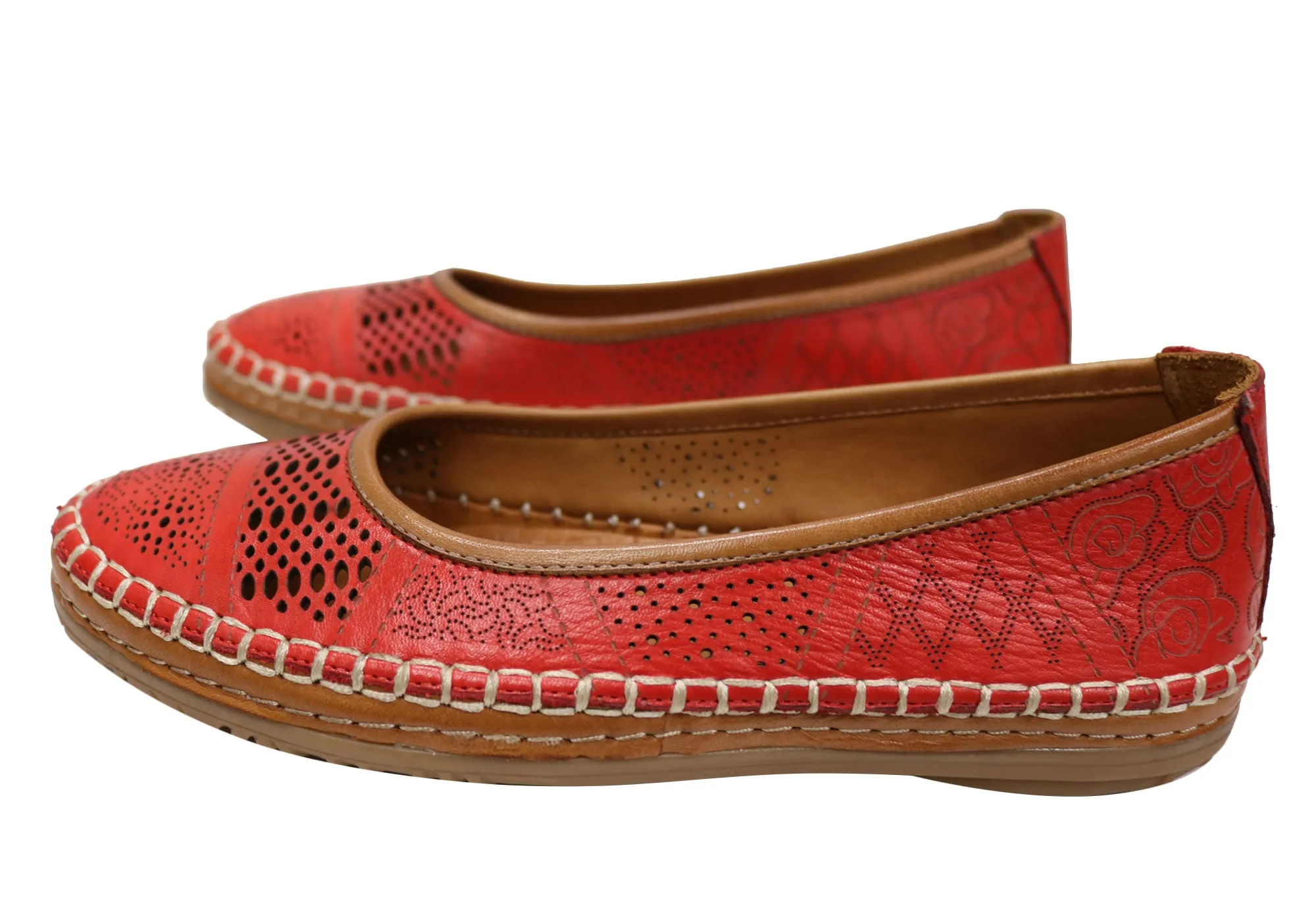 Orizonte Paige Womens European Comfortable Soft Leather Shoes