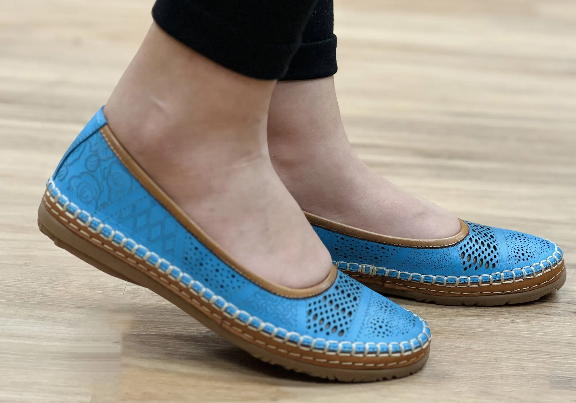 Orizonte Paige Womens European Comfortable Soft Leather Shoes