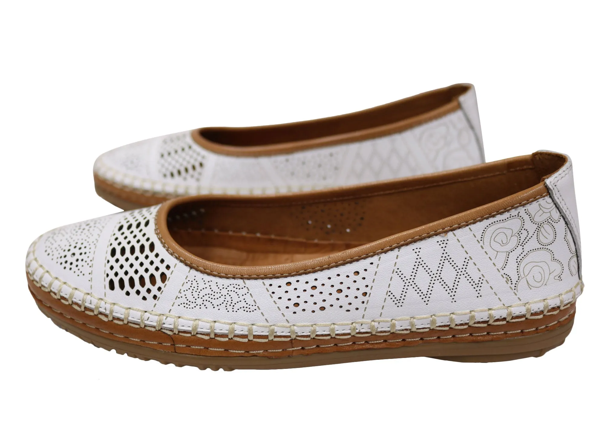 Orizonte Paige Womens European Comfortable Soft Leather Shoes