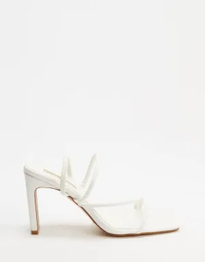 Ryleigh Heel - White Lizard