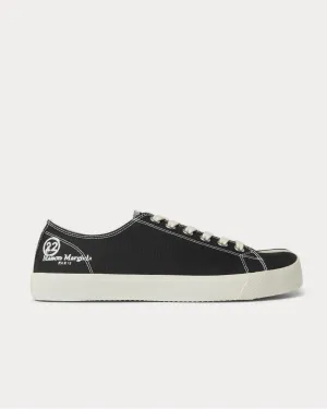 Tabi Split-Toe Canvas  Black low top sneakers