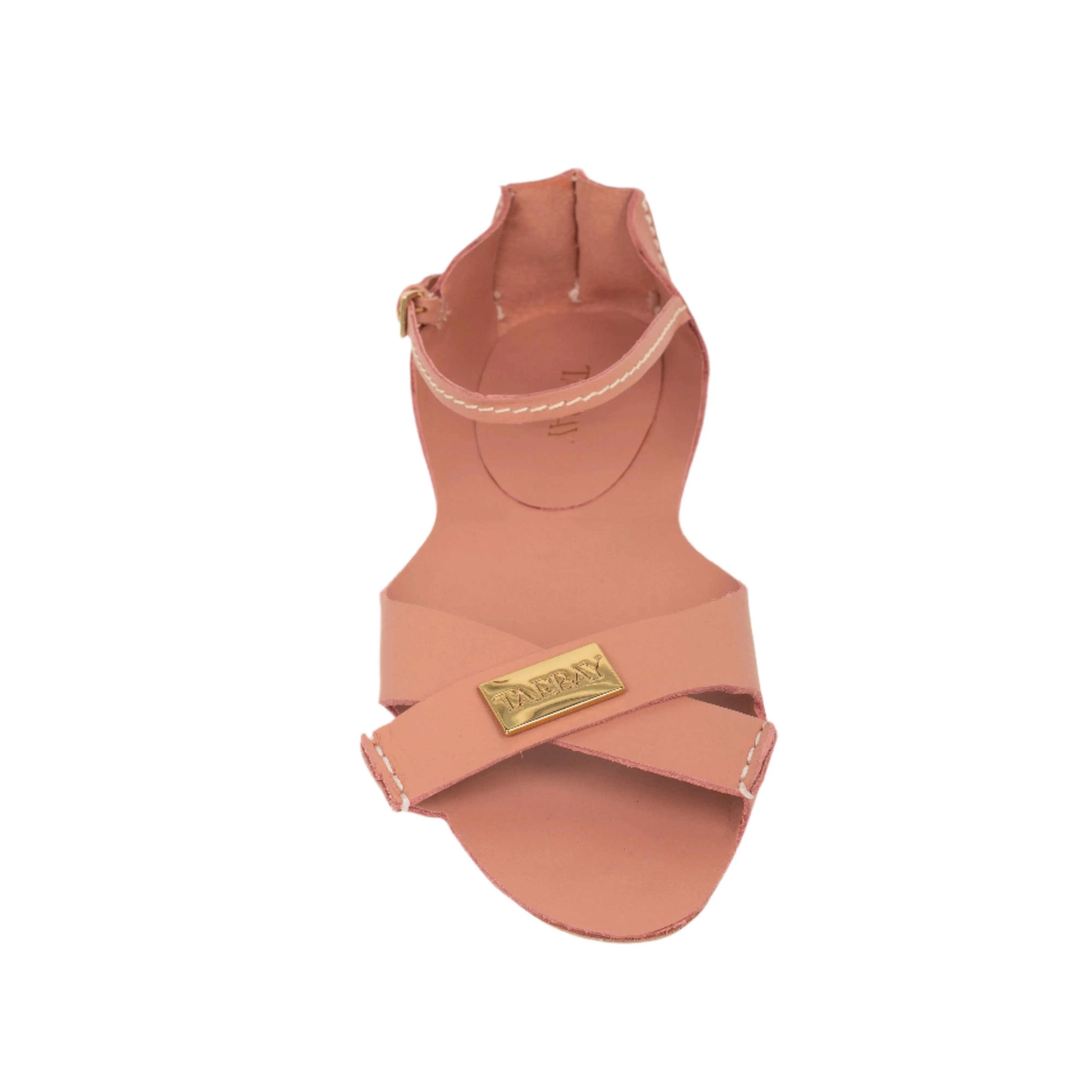 Tajali Leather Sandals - Dusty Rose