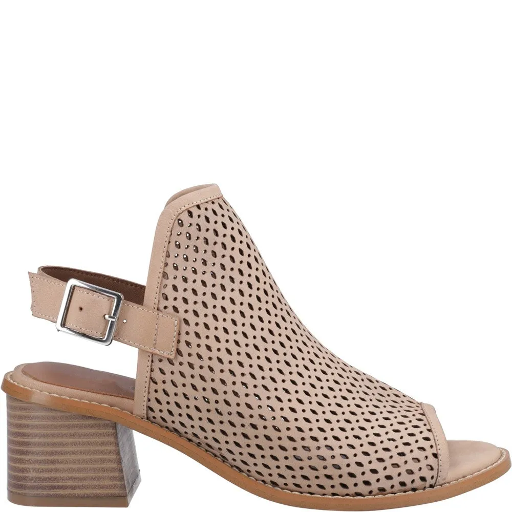 Taupe Louise Heeled Sandals
