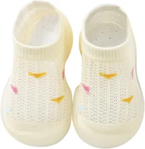 Toddler Girl Shoes,Baby Sock Shoes Infant Boys Girls Summer Breathable Mesh Non Slip First Walkers Shoes 0-3 Years