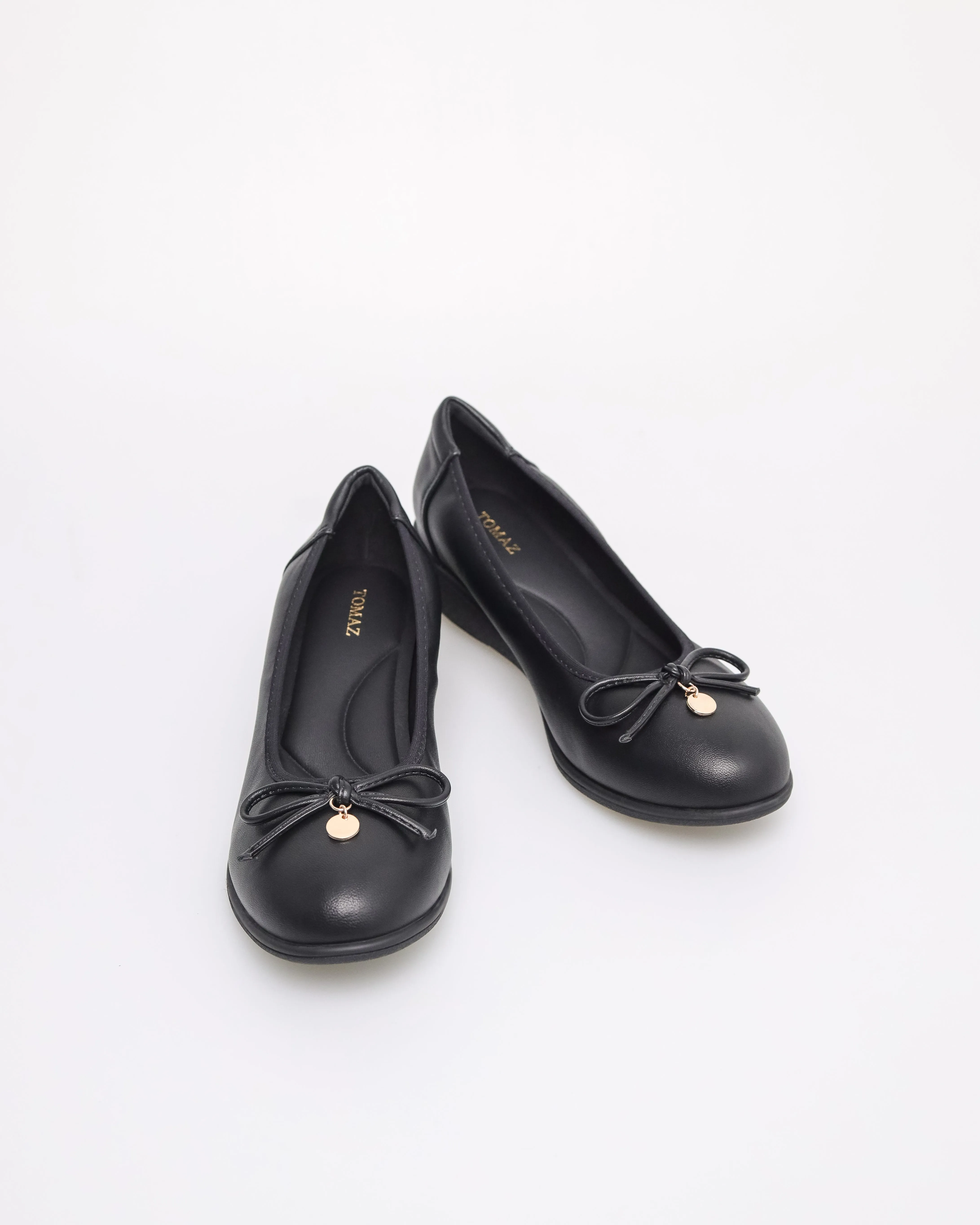 Tomaz YX187 Ladies Ribbon Wedges
