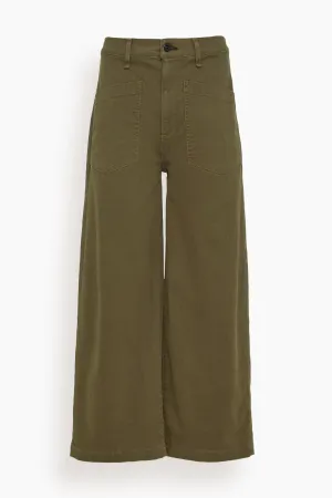 Virginia Pant in Safari Green