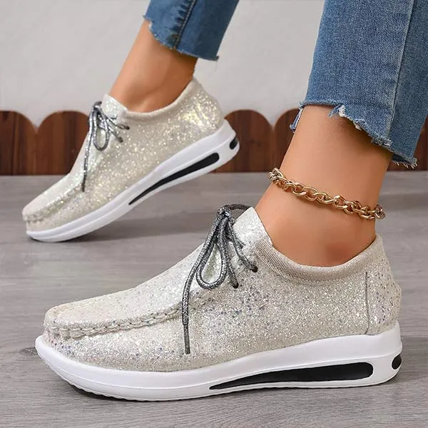 Women's Comfortable Casual Athletic Flats 90016737C