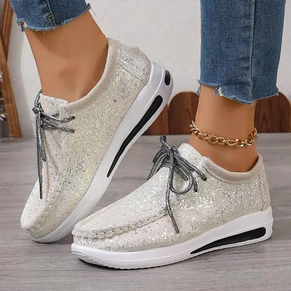 Women's Comfortable Casual Athletic Flats 90016737C