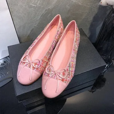 xiangtuibao   New Breathable Flats Luxury Designer Leather Shoes Big size women's shoes 35-42 Elegant Comfortable Lady Work Party Shoes
