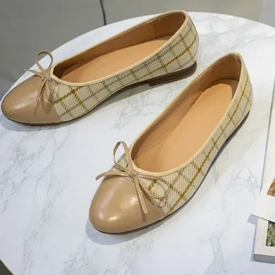 xiangtuibao   New Breathable Flats Luxury Designer Leather Shoes Big size women's shoes 35-42 Elegant Comfortable Lady Work Party Shoes